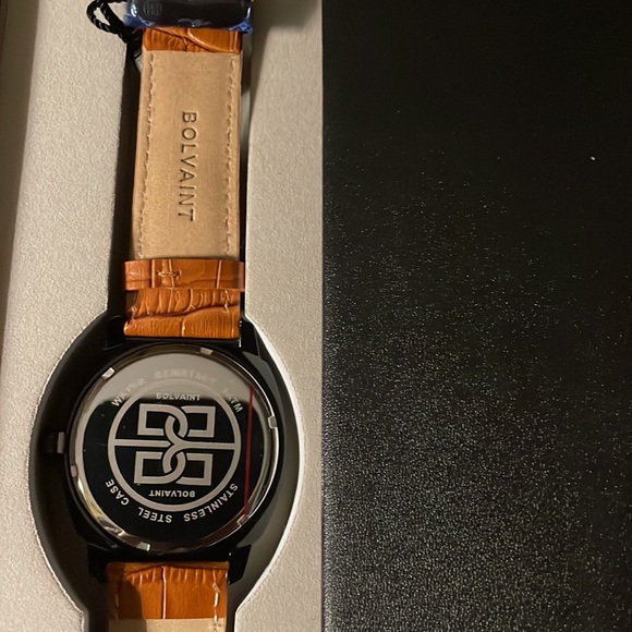 Bolvaint Paris mens watches 3 of them all brand new still with plastic - Picture 5 of 8